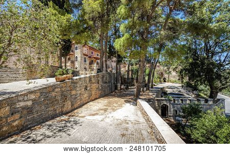 Monastery Of Saints Michael And Gabriel - Kremaston (kremasti, Kremasta) Crete, Greece. The Monaster