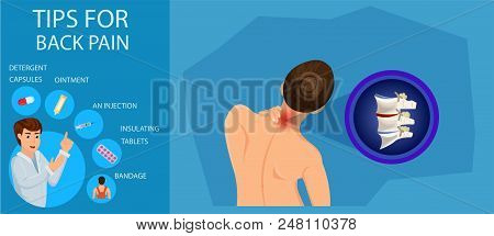 Tips For Back Pain. Treatment Of Cervical Spine. Doctor Advice On Back Pain. Recommendations For Tre
