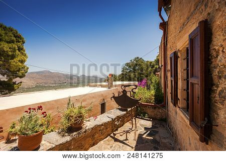 Monastery Of Saints Michael And Gabriel - Kremaston (kremasti, Kremasta) Crete, Greece. The Monaster