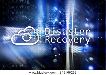 Cloud Computing, Data Or Cryptocurrency (bitcoin, Ethereum) Mining In Data Center. Server Room Backg