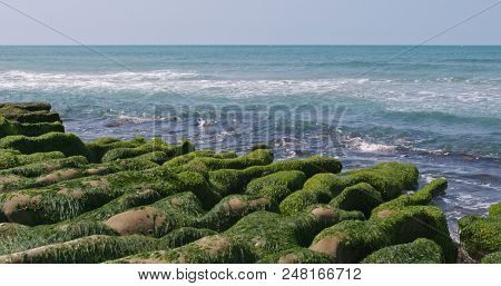 Beautiful Laomei Green Reef in Taiwan 