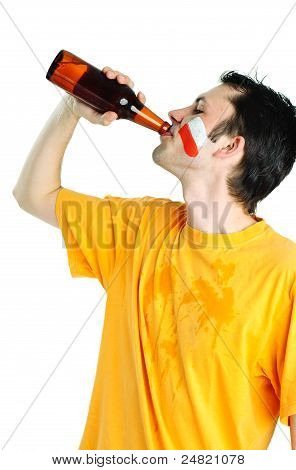Lüfter mit Bier