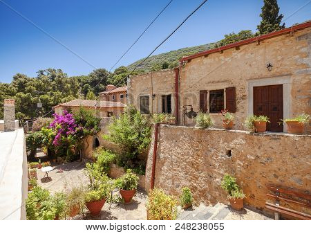 Monastery Of Saints Michael And Gabriel - Kremaston (kremasti, Kremasta) Crete, Greece. The Monaster