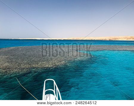 The Nose, The Front Of The White Yacht, The Boat, The Ship Standing On The Jig, Parking, Anchoring I