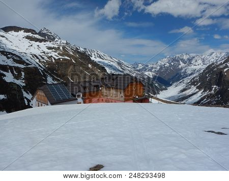 Taschachhaus Refuge In Otztal Alps