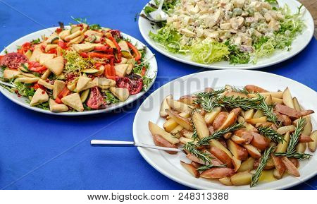 Delicious Food On Display