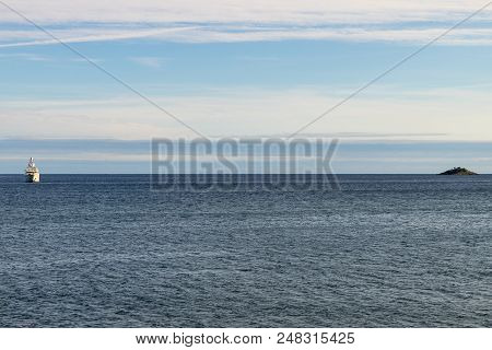 Seascape On A Sunny Day
