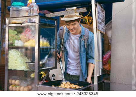 Ho Chi Minh City, Vietnam - Travel Men - Bot Chien Is Street Foods In Vietnam.