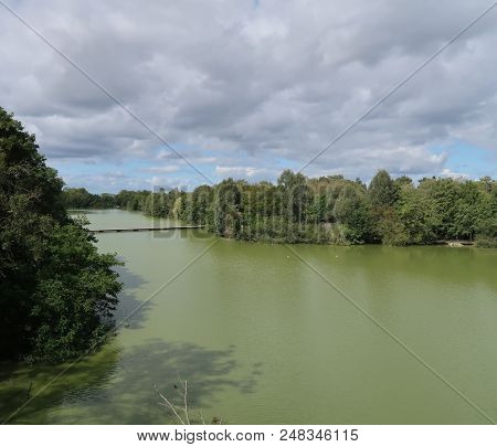 View On The Dombes Region And Its Regional Park