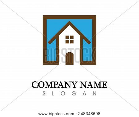 Real Estate And Home Buildings Logo Icons Template