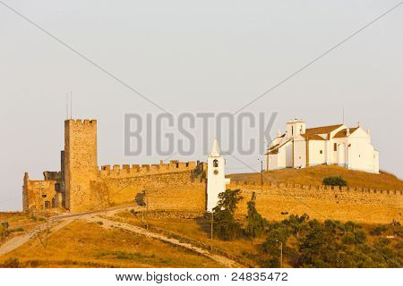 Arraiolos zamek, Alentejo, Portugalia