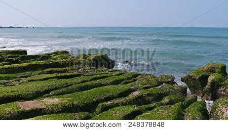 Green Reef in Laomei at Taipei city