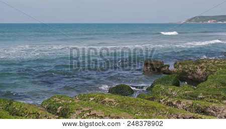 Laomei green Reef in Taipei city of Taiwan