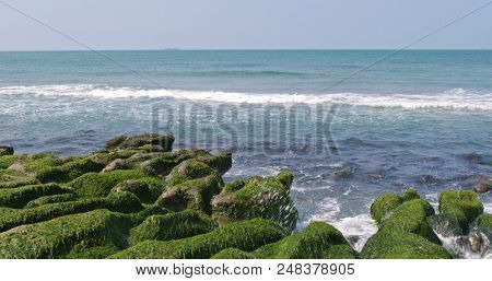 Beautiful Laomei Green Reef in Taiwan 