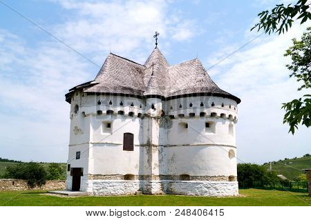 The Pokrova Church Fortress  Is A Unique Architectural Structure.  This Ancient Church Is Placed In 