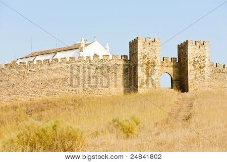 Arraiolos zamek, Alentejo, Portugalia