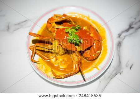 Singapore Style Hot Chilli Crab