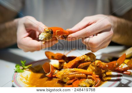 Singapore Style Hot Chilli Crab
