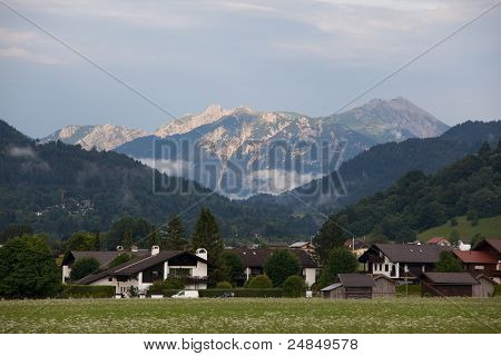 Góry w Garmisch-partenkirchen, Niemcy