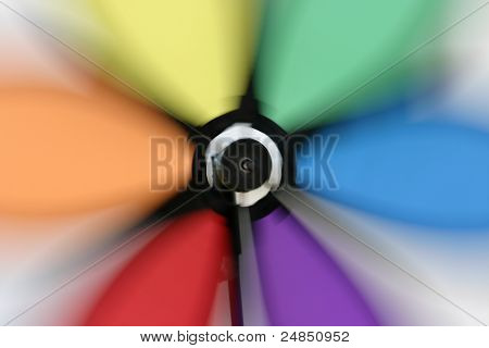 Rotella di filatura vento