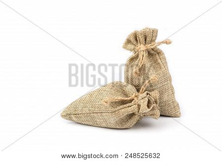 Empty Burlap  Sack .