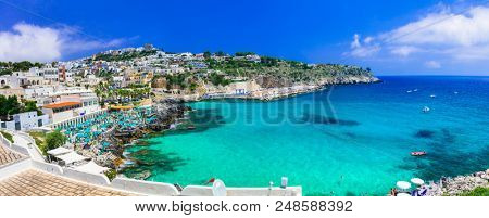 Castro - beautiful coastal town in Salento, Puglia. Italian summer holidays