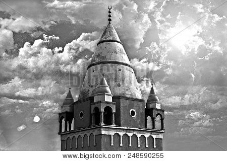 Mosque Photo Taken From Omdurman City In Sudan