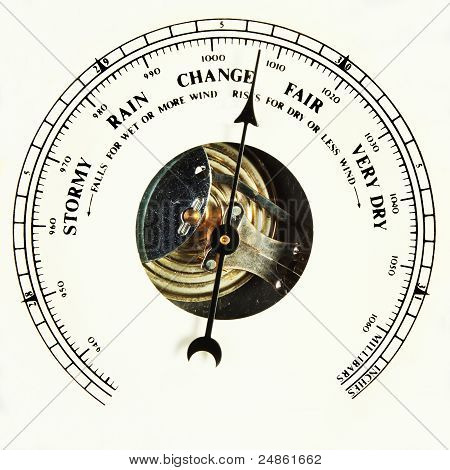 Barometer Dial wijzigen