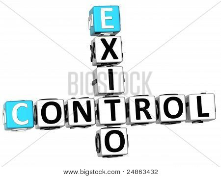 3D에서 Cantrol 크로스 워드 퍼즐