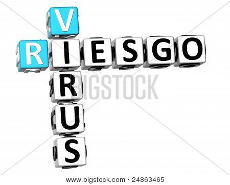3D Virus. Riesgo křížovky