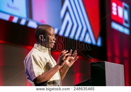 Johannesburg, South Africa, November 23,  2017, Julius Malema Leader Of The Eff Economic Freedom Fig