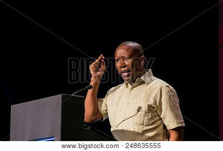 Johannesburg, South Africa, November 23,  2017, Julius Malema Leader Of The Eff Economic Freedom Fig