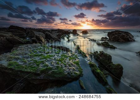 Sunset At Barrika Beach, Games Of Thrones Location