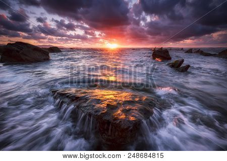Sunset At Barrika Beach, Games Of Thrones Location