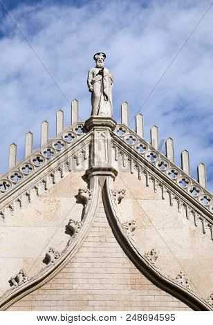Top Of Trento Cathedral, View From Below