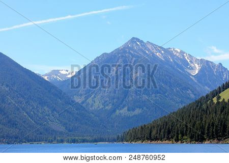 Blue Mountains Of Northeastern Oregon And Lake Wallowa.