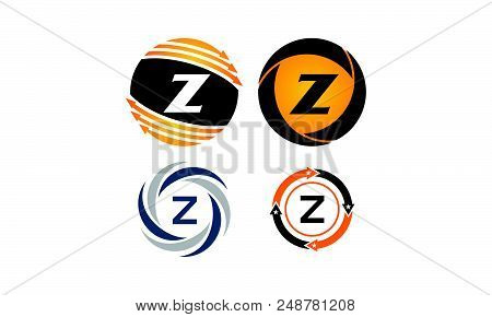 Dynamic Rotation Marketing Z Distribution Set Logotemplate