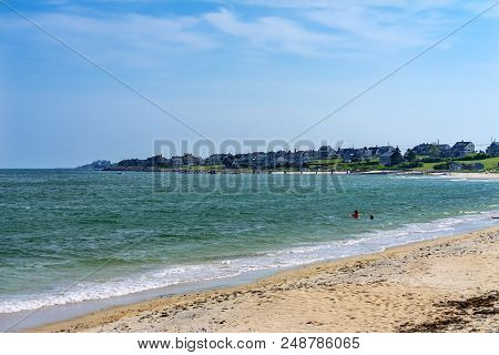 Salters Point Round Hill Long Beach Buzzards Bay Ocean Path Padnaram Dartmouth Massachusetts Atlanti