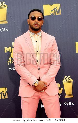 LOS ANGELES - JUN 16:  Romeo Miller at the 2018 MTV Movie And TV Awards at the Barker Hanger on June 16, 2018 in Santa Monica, CA