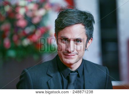 Gael Garcia Bernal attends the 'Museum' (Museo) premiere during the 68th Berlinale International Film Festival Berlin at Berlinale Palast on February 22, 2018 in Berlin, Germany.
