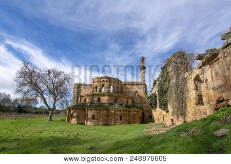 Ruins Of The Cistercian Monastery Of Santa Maria De Moreruela, Zamora Spain