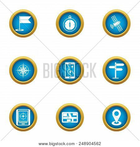Browsing Icons Set. Flat Set Of 9 Browsing Vector Icons For Web Isolated On White Background