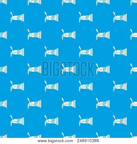 Professional Studio Light Pattern Vector Seamless Blue Repeat For Any Use