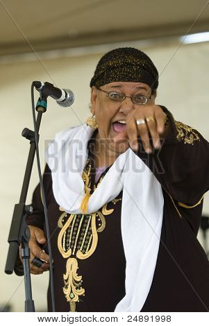 นักร้อง/นักเต้นจากวงอียิปต์เหลือ Rango