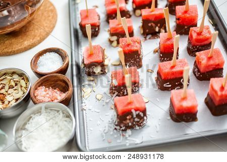 Watermelon Appetizers