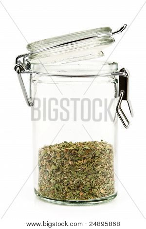 Oregano In Glas