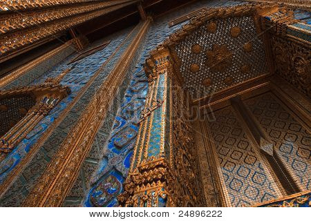 puerta de entrada en el Gran Palacio de bangkok Tailandia