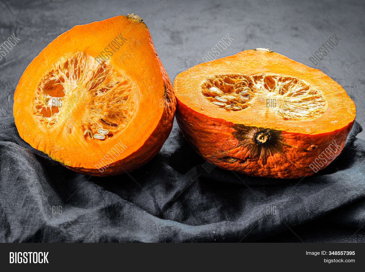Fresh Raw Pumpkin On Image & Photo (Free Trial) Bigstock