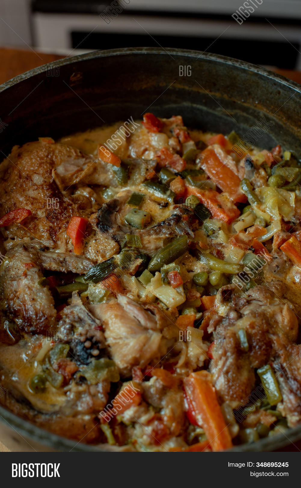 id chicken and vegetable stew