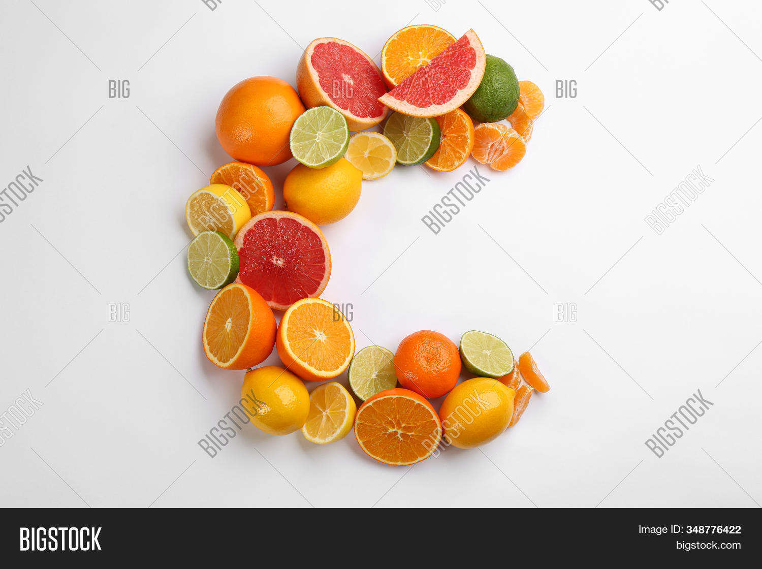 Letter C Made Citrus Image & Photo (Free Trial) Bigstock